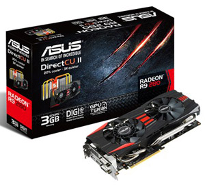 Видеокарта Asus R9280-DC2-3GD5