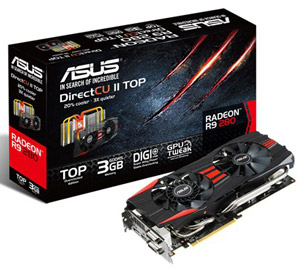 Видеокарта Asus R9280-DC2T-3GD5