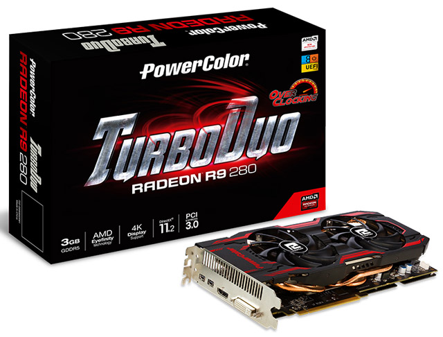 Видеокарта PowerColor TurboDuo R9 280 OC