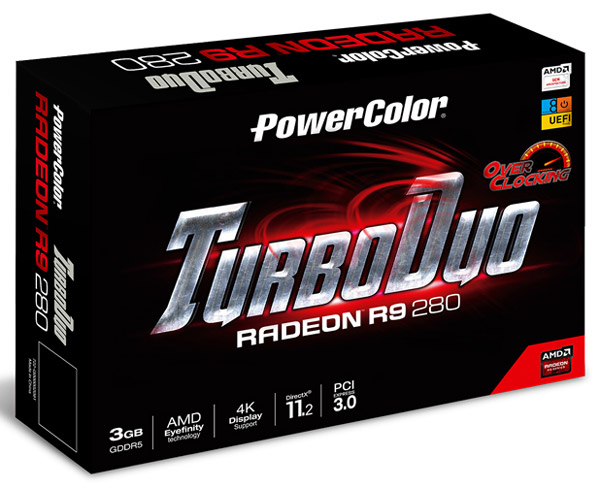 Видеокарта PowerColor TurboDuo R9 280 OC