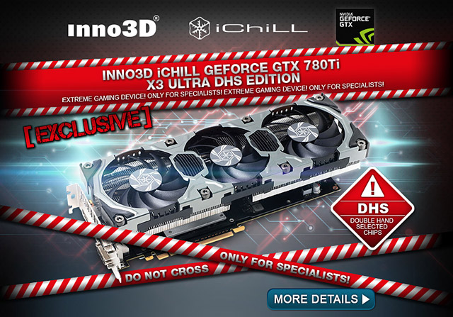 Видеокарта Inno3D iChill GeForce GTX 780 Ti DHS HerculeZ X3 Ultra