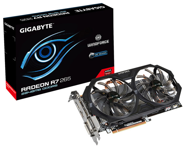 Видеокарта Gigabyte GV-R7265WF2OC-2GD