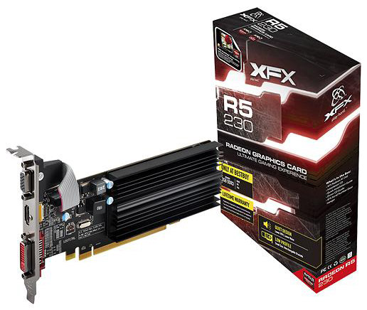 Видеокарта XFX Radeon R5 230 Core Edition