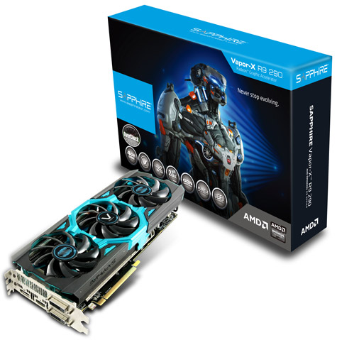 Видеокарта Sapphire R9 290 Vapor-X OC