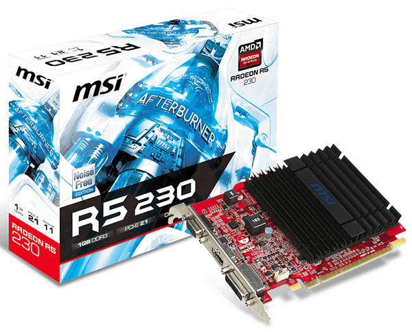 Видеокарта MSI Radeon R5 230 1GD3H