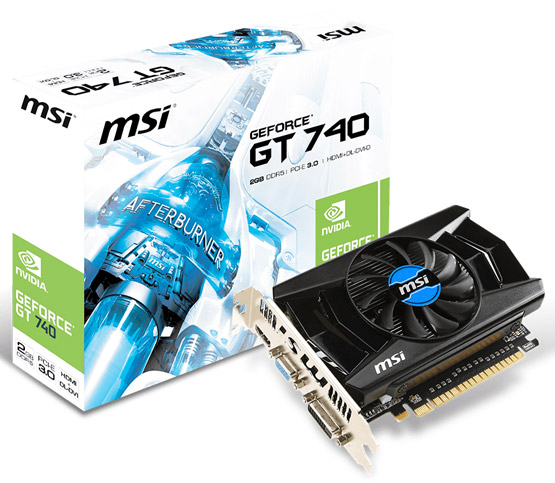 Видеокарта MSI GeForce GT 740 2 ГБ GDDR5