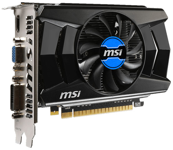 Видеокарта MSI GeForce GT 740 2 ГБ GDDR5