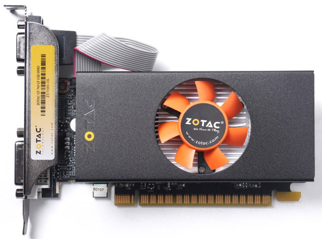 Видеокарта Zotac GeForce GT 740 1GB GDDR5 LP