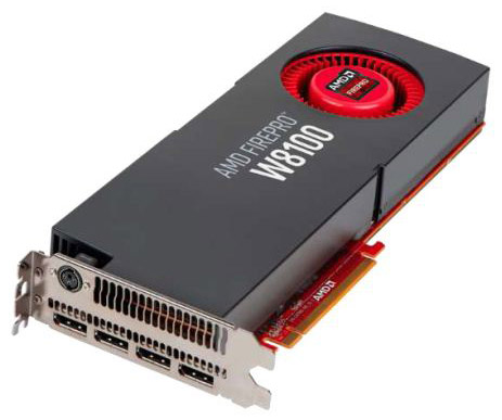 Видеоускоритель AMD FirePro W8100