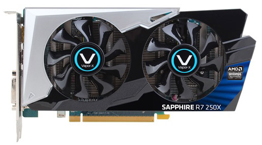 Видеокарта Sapphire Vapor-X R7 250X GHz Edition