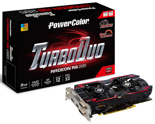 Видеокарта PowerColor TurboDuo R9 285 OC