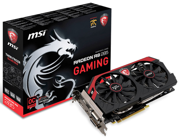 Видеокарта MSI Radeon R9 285 Gaming 2G