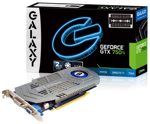 видеокарта Galaxy GeForce GTX 750 Ti Razor