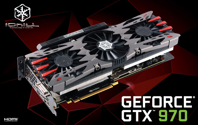 видеокарта Inno3D iChill GeForce GTX 970 4GB Ultra