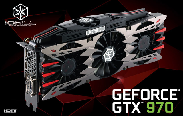 видеокарта Inno3D iChill GeForce GTX 970 4GB Ultra