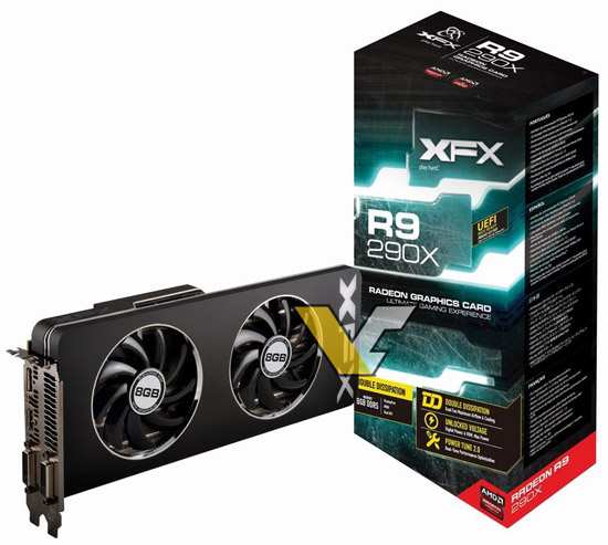 Видеокарта XFX Radeon R9 290X Double Dissipation 8GB