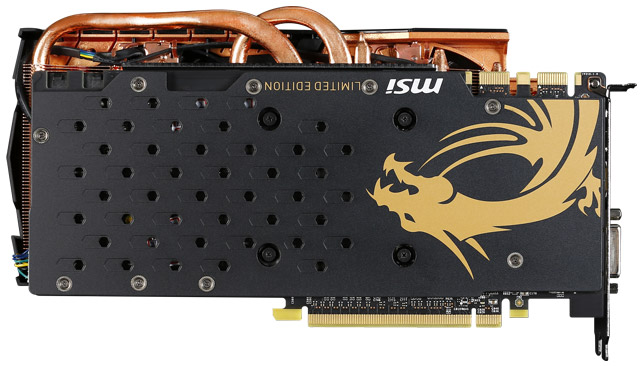 Видеокарта MSI GeForce GTX 970 Gaming 4G Golden Edition