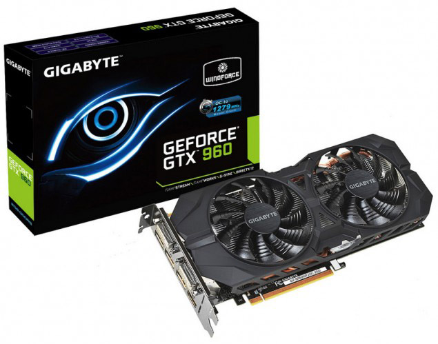 Видеокарта Gigabyte GeForce GTX 960 OC