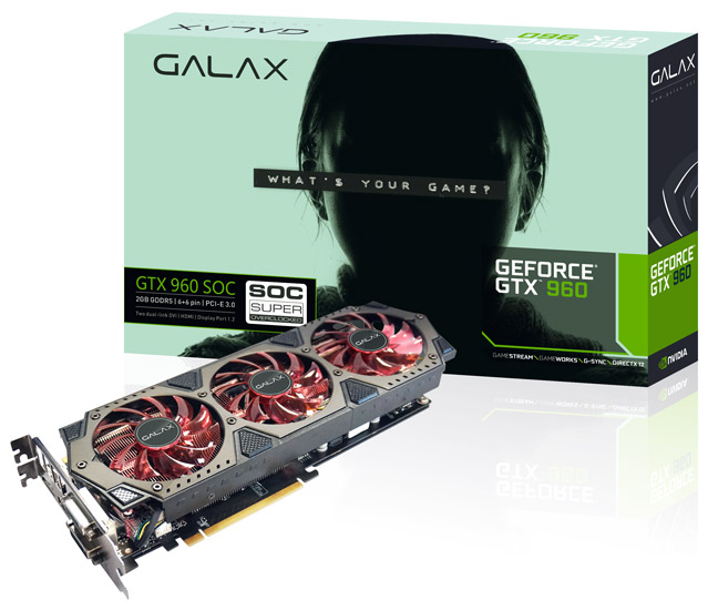 Galax GeForce GTX 960 SOC