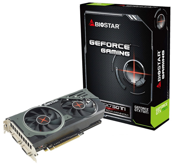 Видеокарта Biostar GeForce GTX 750 Ti Gaming OC