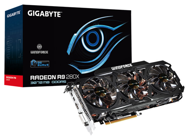 Gigabyte Radeon R9 280X WindForce 3X rev 3.0