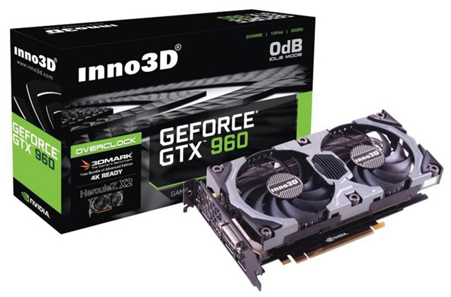 Видеокарта Inno3D GeForce GTX 960 4GB