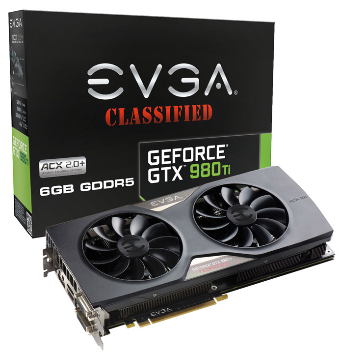 Видеокарта EVGA GeForce GTX 980 Ti Classified