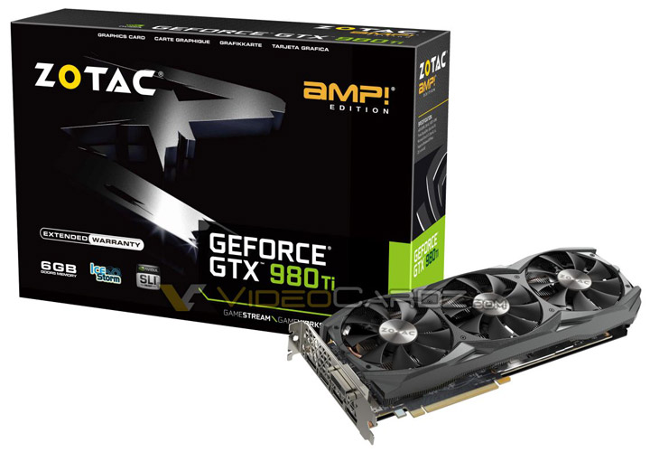 Видеокарта Zotac GeForce GTX 980 Ti AMP!