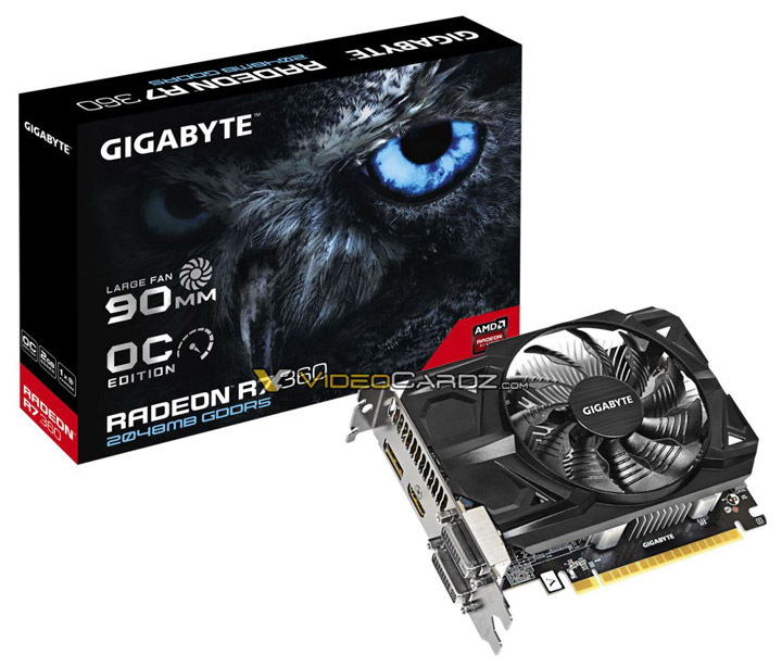 Видеокарта Gigabyte Radeon R7 360