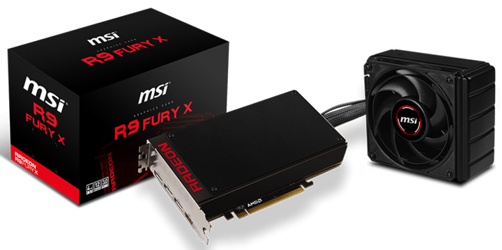 Видеокарта MSI Radeon R9 Fury X