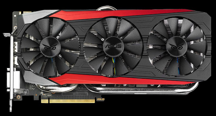 Видеокарта Asus Strix-GTX980Ti-DC3OC-6GD5-Gaming