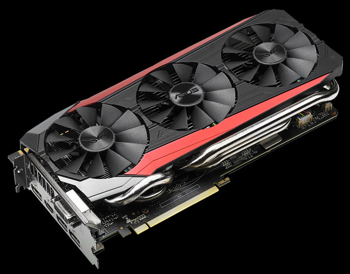 Видеокарта Asus Strix-GTX980Ti-DC3OC-6GD5-Gaming