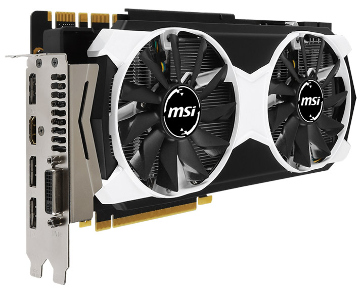 Видеокарта MSI GeForce GTX 980 Ti 6GD5T OC