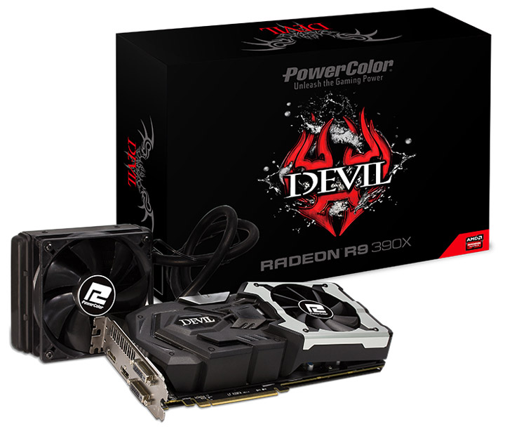 Видеокарта PowerColor Devil R9 390X