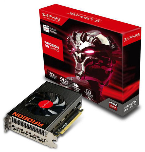 Видеокарта Sapphire Radeon R9 Nano