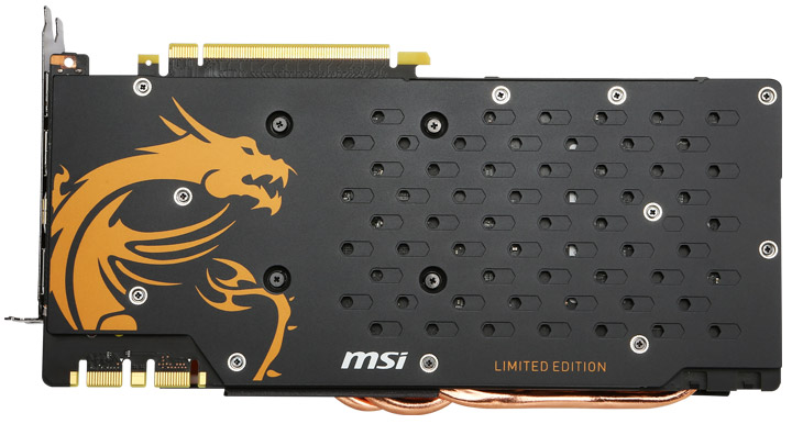 Видеокарта MSI GeForce GTX 980 Ti Gaming 6G Golden Edition