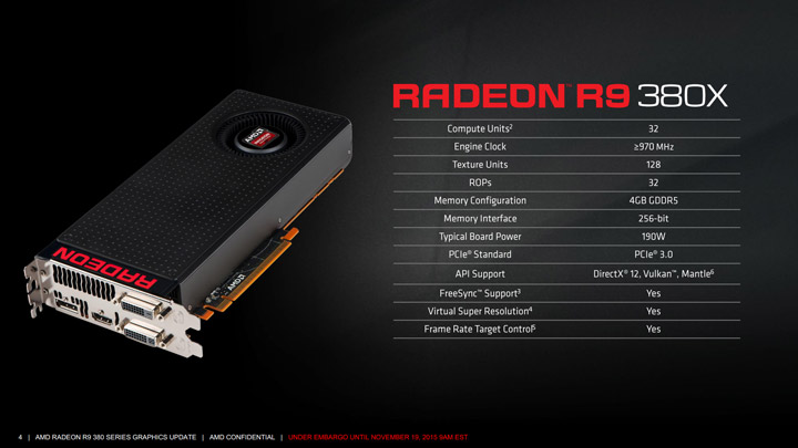 Видеокарта AMD Radeon R9 380X