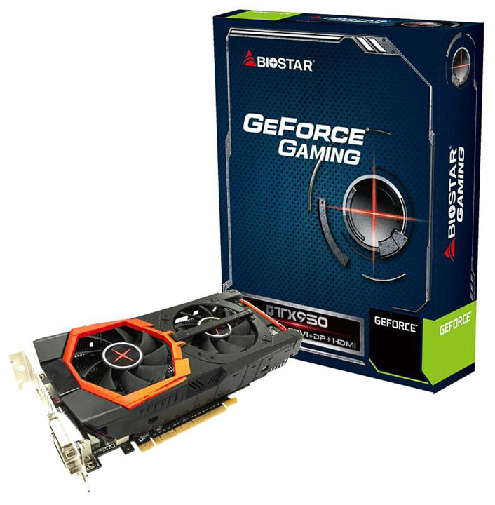 Видеокарта Biostar GeForce GTX 950 Gaming