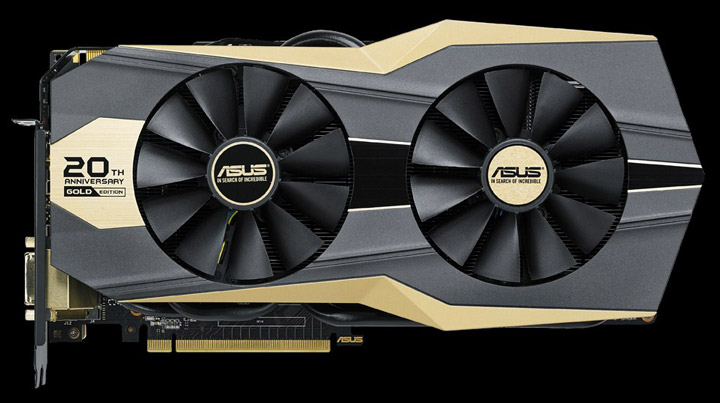 Видеокарта Asus GeForce GTX 980 Ti 20th Anniversary Gold Edition