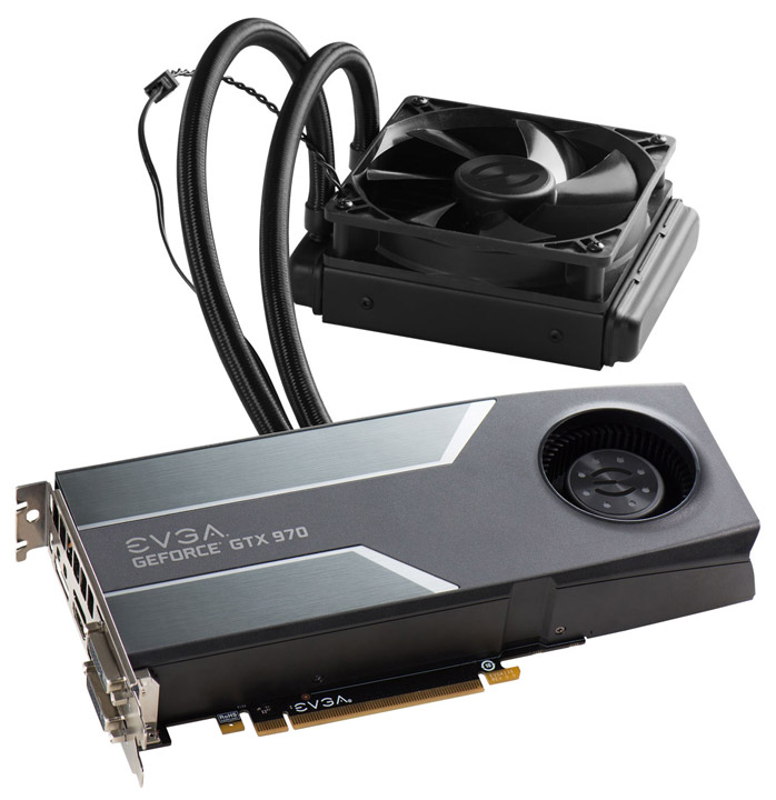 Видеокарта EVGA GeForce GTX 970 Hybrid Gaming