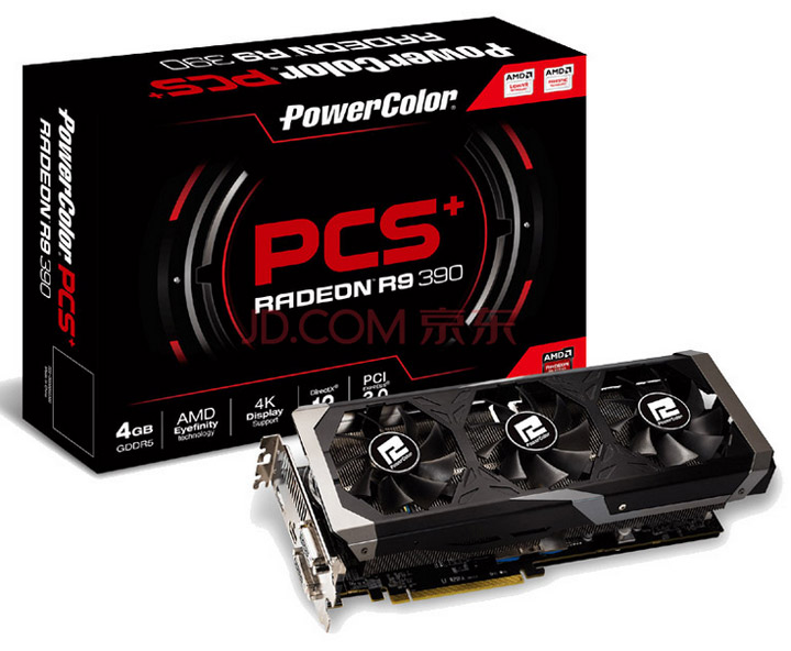 PowerColor PCS+ R9 390 4 ГБ