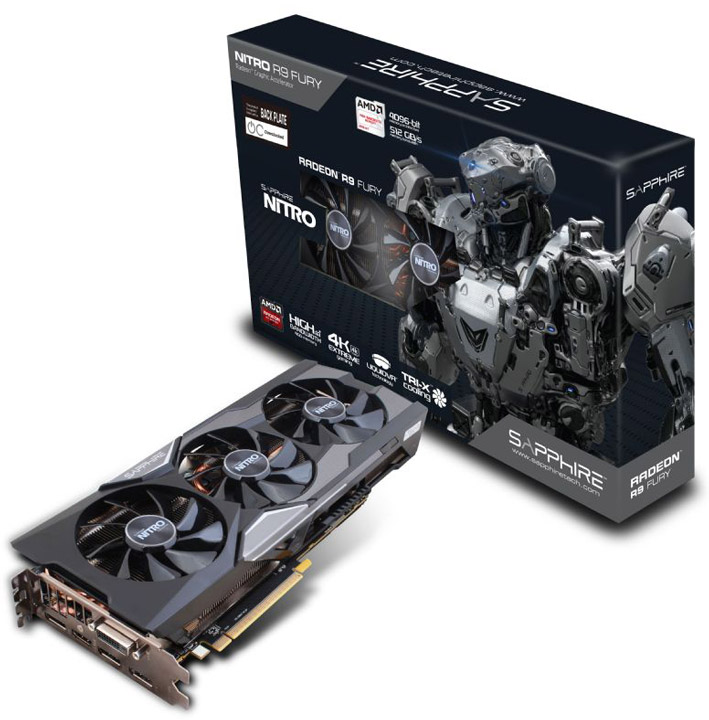 Sapphire Nitro R9 Fury (Radeon R9 Fury)