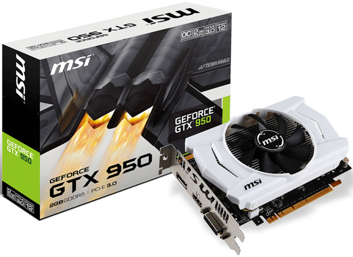 Видеокарта MSI GeForce GTX 950 OCV1