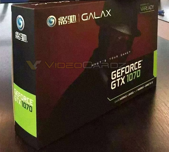 GeForce GTX 1070 от Galax