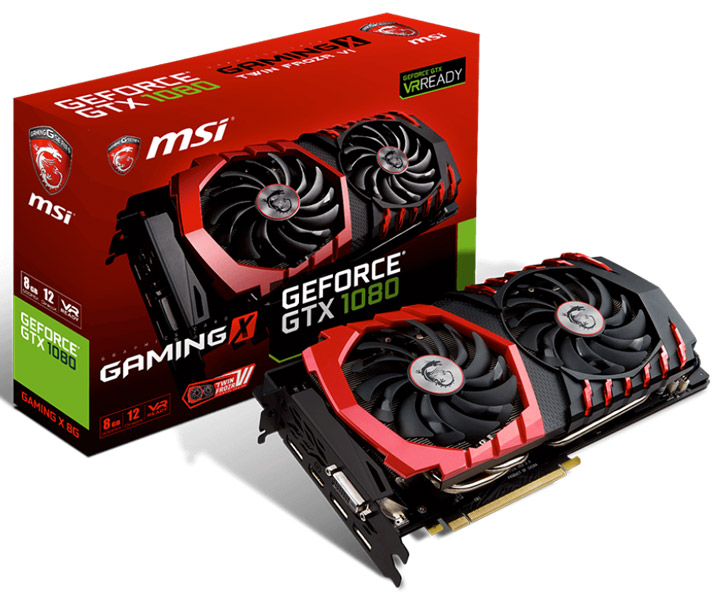 MSI GeForce GTX 1080