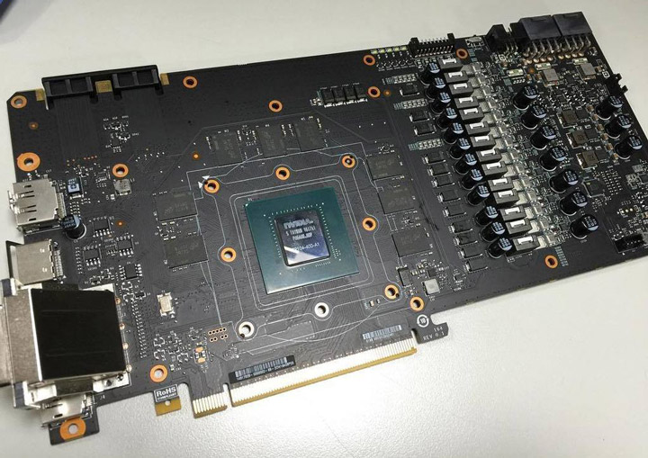 GeForce GTX 1080 PCB