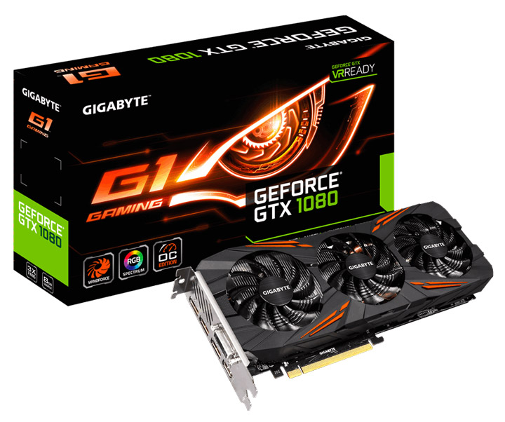 Gigabyte GeForce GTX 1080 G1 Gaming