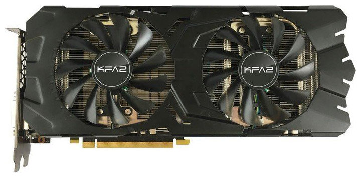 Видеокарта KFA2 GeForce GTX 1070 EX OC