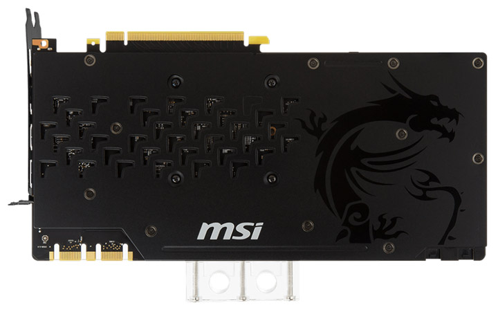 Видеокарта MSI GeForce GTX 1080/1070 Sea Hawk EK X