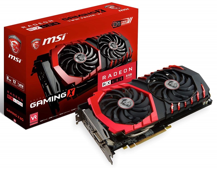 MSI Radeon RX 480 Gaming X